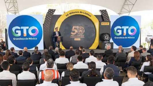 На заводе Pirelli в Мексике изготовили 50-миллионную шину
