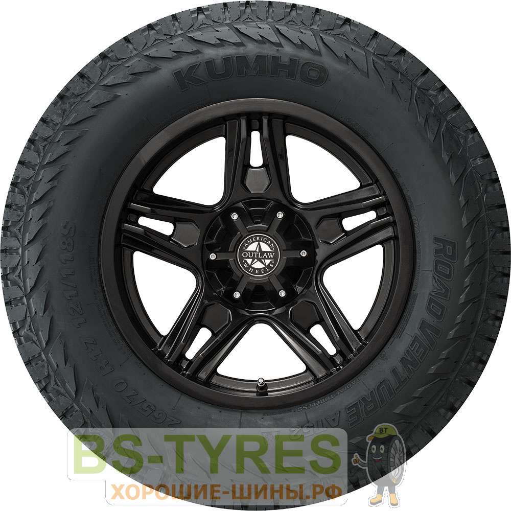 Kumho Road Venture AT52 265/60 R18 110T купить в Москве, летняя шина ...
