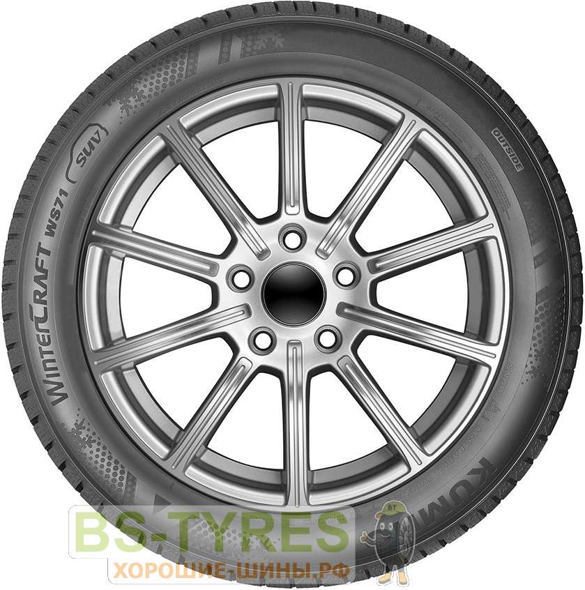 Kumho WinterCraft WS71 255/60 R18 112H купить в Москве, зимняя шина ...