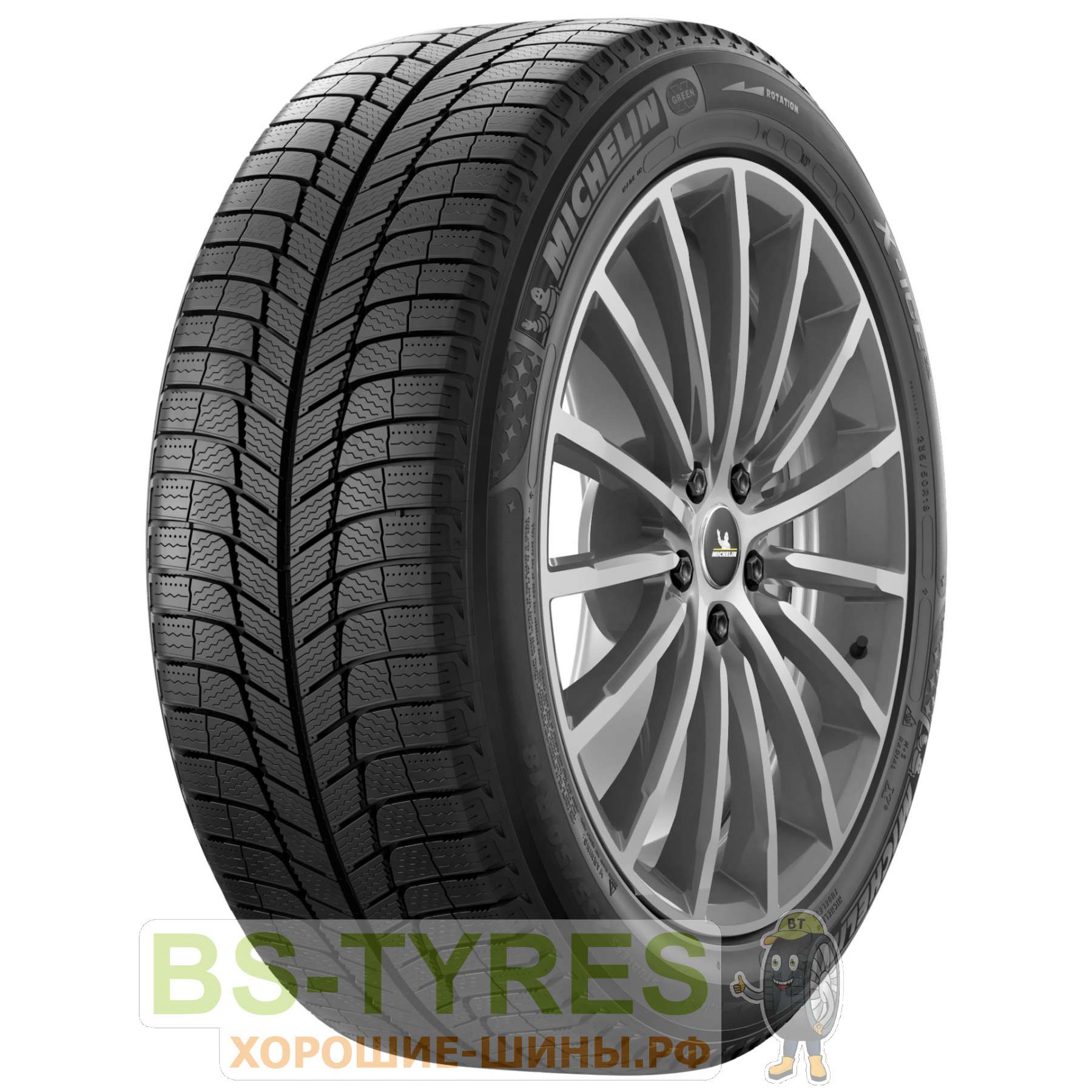 Michelin X-Ice 3 RunFlat 225/45 R17 91H купить в Москве, зимняя шина - цены  в шинном центре BS-Tyres