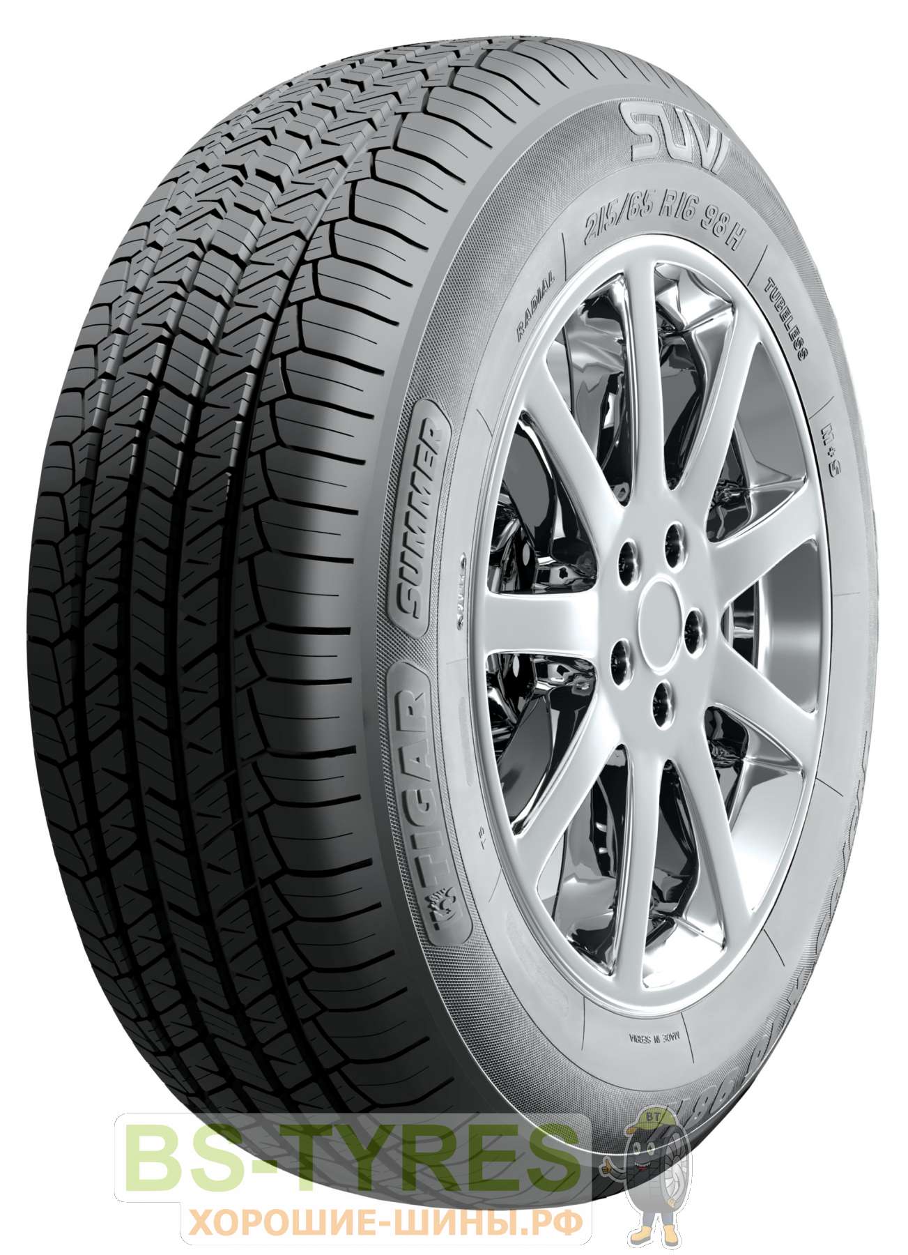 Tigar Summer 225/60 R17 99H купить в Сочи, летняя шина - цены в шинном  центре BS-Tyres