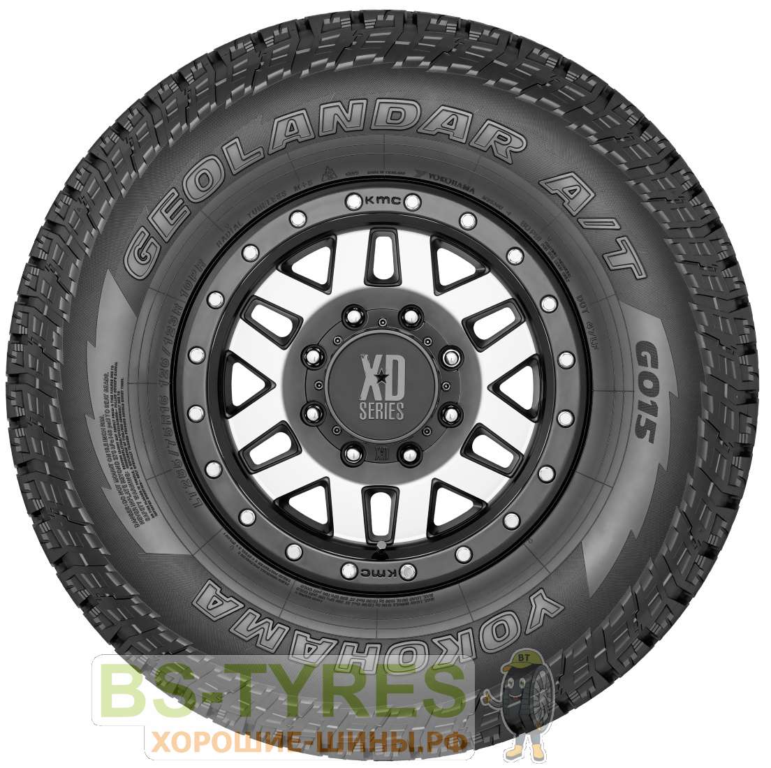 Yokohama Geolandar A/T G015 255/65 R17 114H купить в Москве, летняя ...