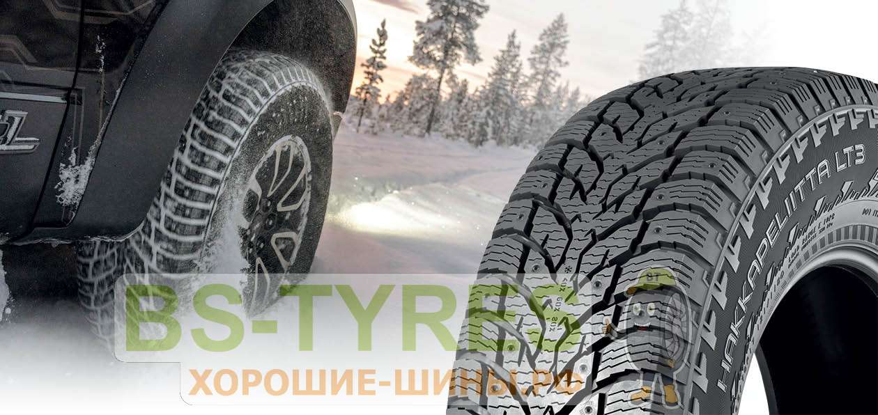 Nokian Tyres Hakkapeliitta LT3 225/75 R16C 115/112Q Купить В.