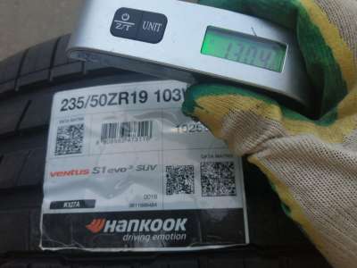 Hankook Ventus S1 Evo 3 K127A SUV 235/50 R19 103W