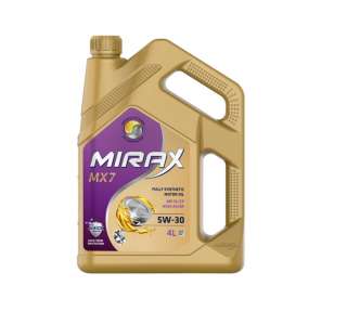 MIRAX MX7 SAE  5W-30 API SL/CF, ACEA A3/B4  4л
