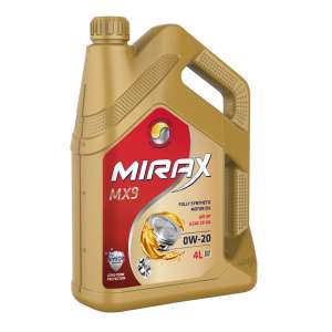 MIRAX MX9 SAE 0W-20 ILSAC GF-6A SP 4л