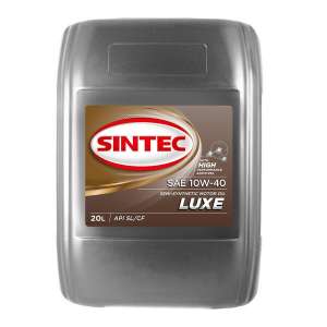 Моторное масло Sintec LUXE SAE 10W-40 API SL/CF 20л