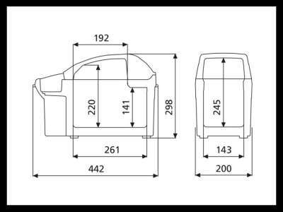 Термоэлектрический автохолодильник Dometic BordBar TB-08